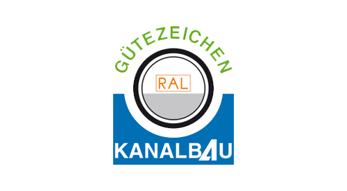 Gütezeichen Kanalbau